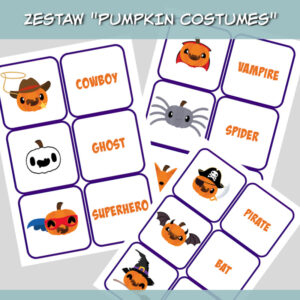 Zestaw Pumpkin Costumes