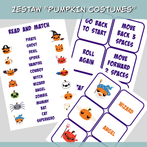 Zestaw Pumpkin Costumes