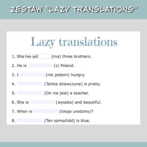 Lazy translations