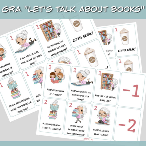 Gra Let's talk about books
