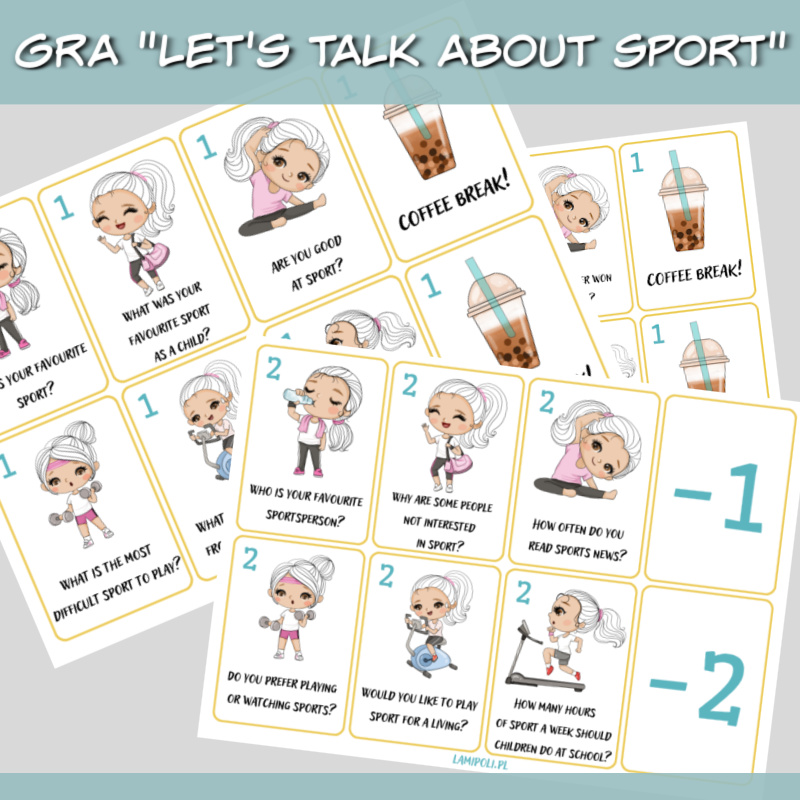 Gra Let's talk about sport