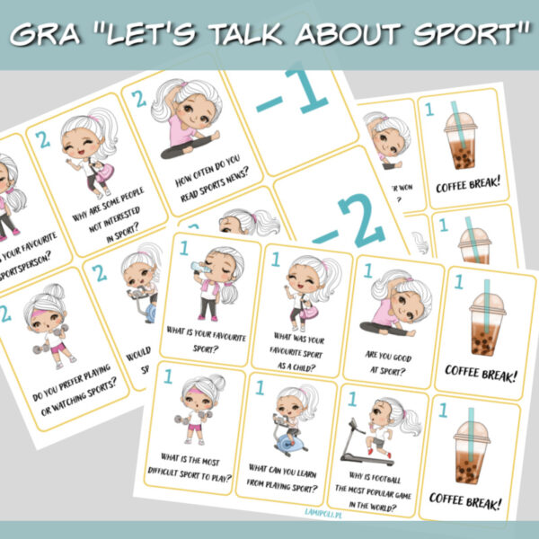 Gra Let's talk about sport