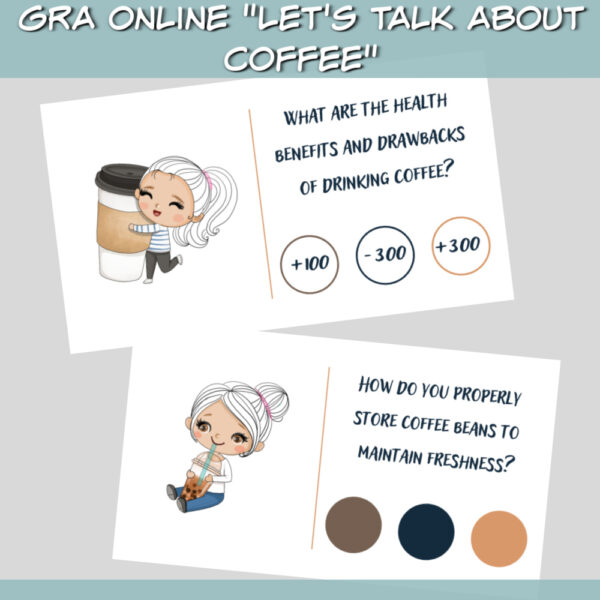 Gra online Let’s talk about coffee