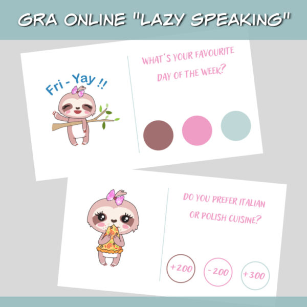 Lazy speaking gra online