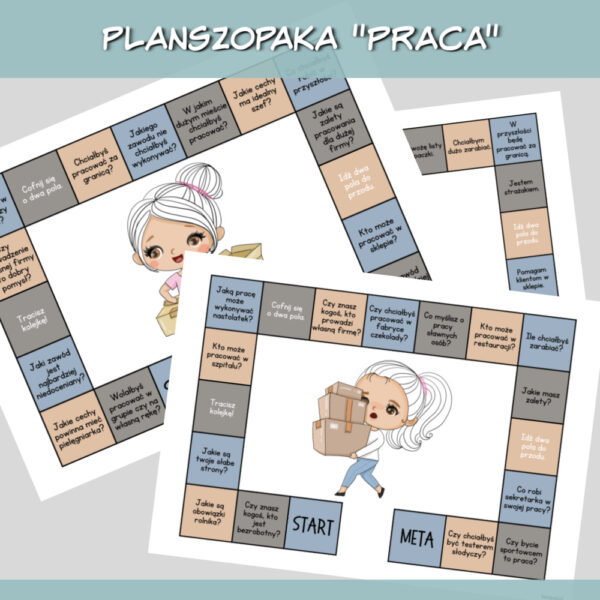 Planszopaka Praca do druku