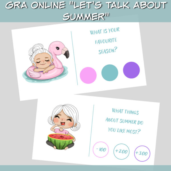 Gra online Let’s talk about summer