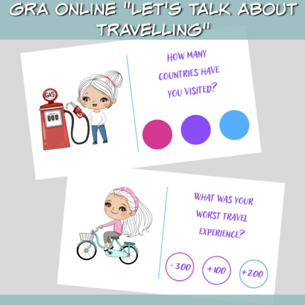 Gra online Let’s talk about travelling
