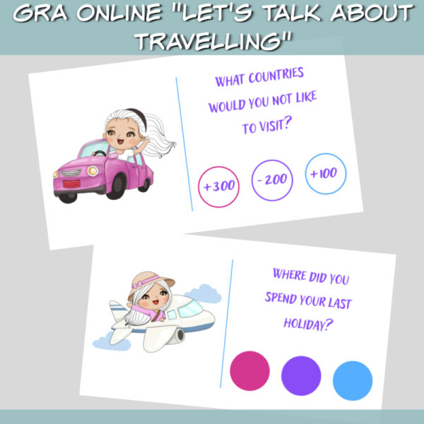 Gra online Let’s talk about travelling