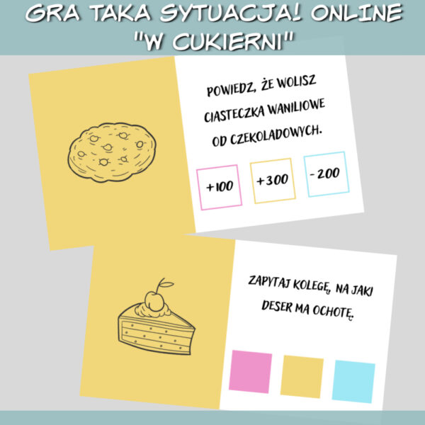 Taka sytuacja! W cukierni Gra online
