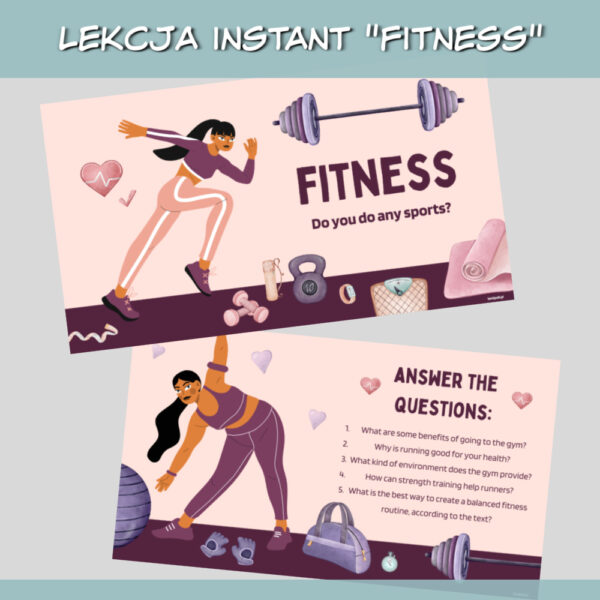 Lekcja Instant Fitness online