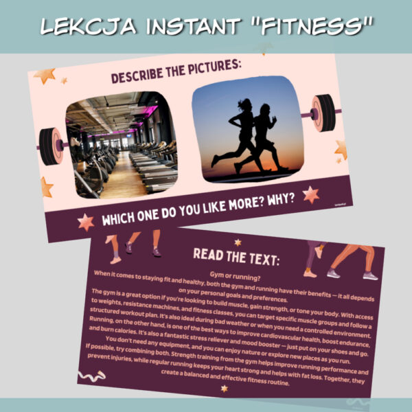 Lekcja Instant Fitness online