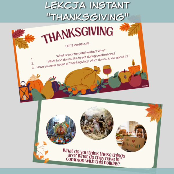 Lekcja Instant Thanksgiving online