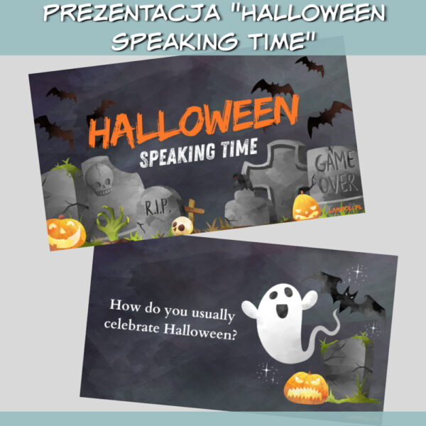 Prezentacja Halloween Speaking Time