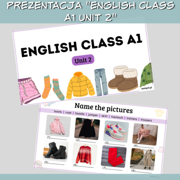 Zestaw English Class A1 Unit 2