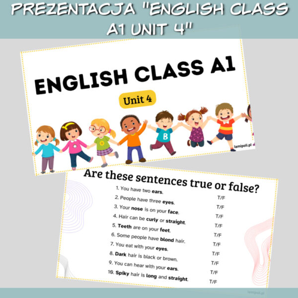 Zestaw English Class A1 Unit 4