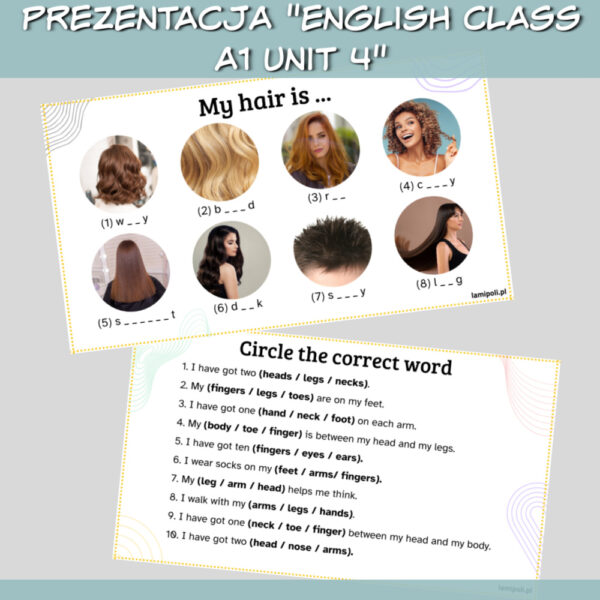 Zestaw English Class A1 Unit 4